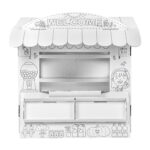 Stand de marché en carton à construire et à décorer