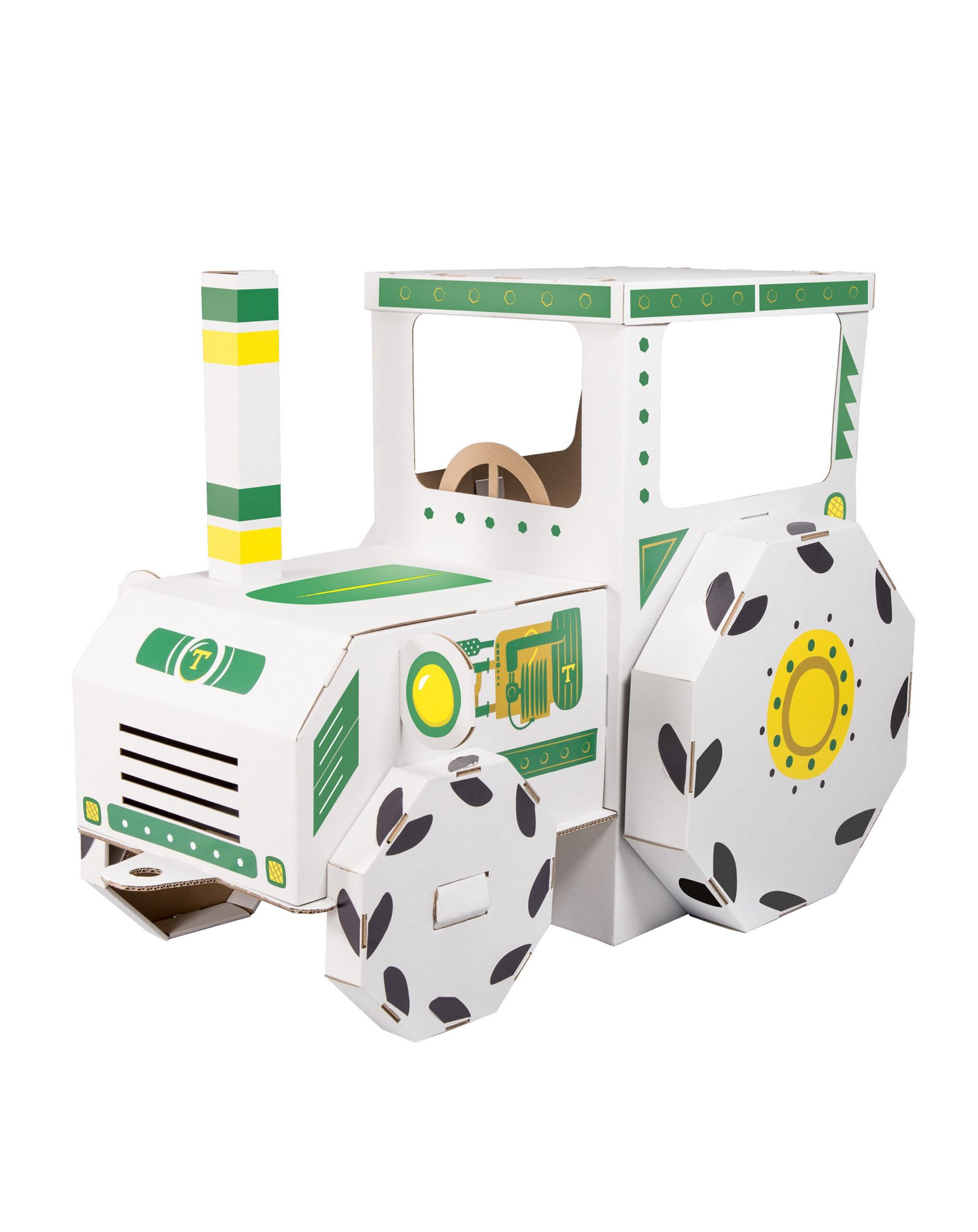 Tracteurrr - tracteur en carton à construire et à décorer – Image 3