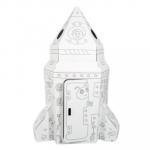 Fusée Cosmique - fusée en carton à construire et à décorer